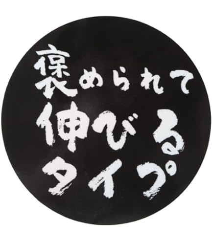 Amazon.co.jp: 明日から本気だす マグネットステッカー 8cm×15cm
